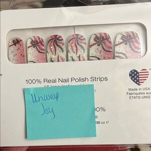 Color Street Unwrap Joy Nail Polish Strips